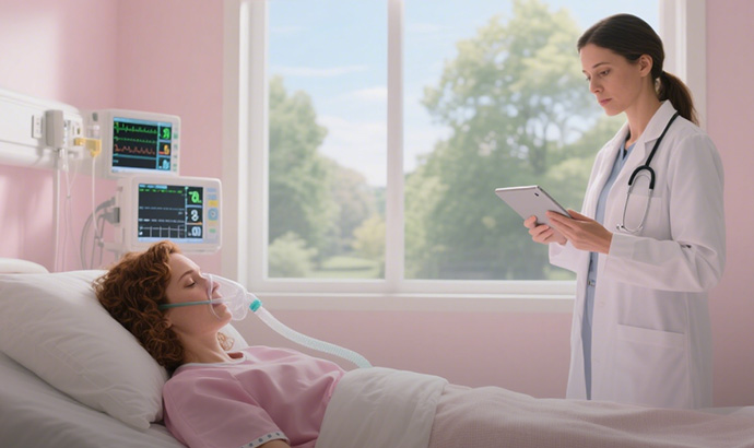 he Use of an Inspiration- Synchronized Vibrating Mesh Nebulizer for Prolonged Inhalative Iloprost Administration in