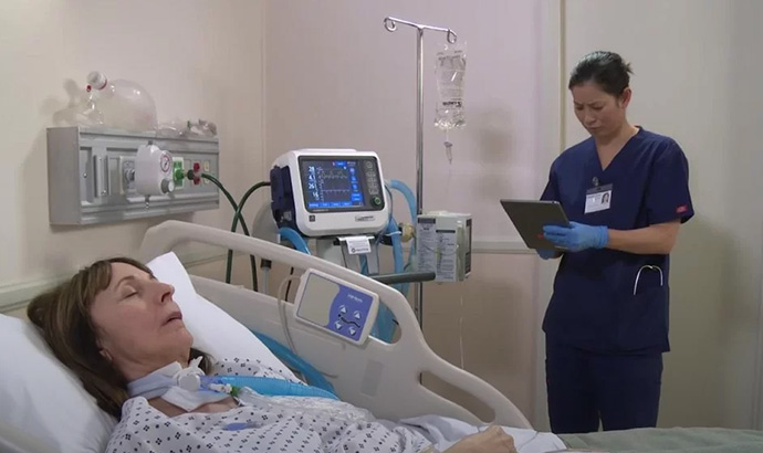 he Use of an Inspiration- Synchronized Vibrating Mesh Nebulizer for Prolonged Inhalative Iloprost Administration in