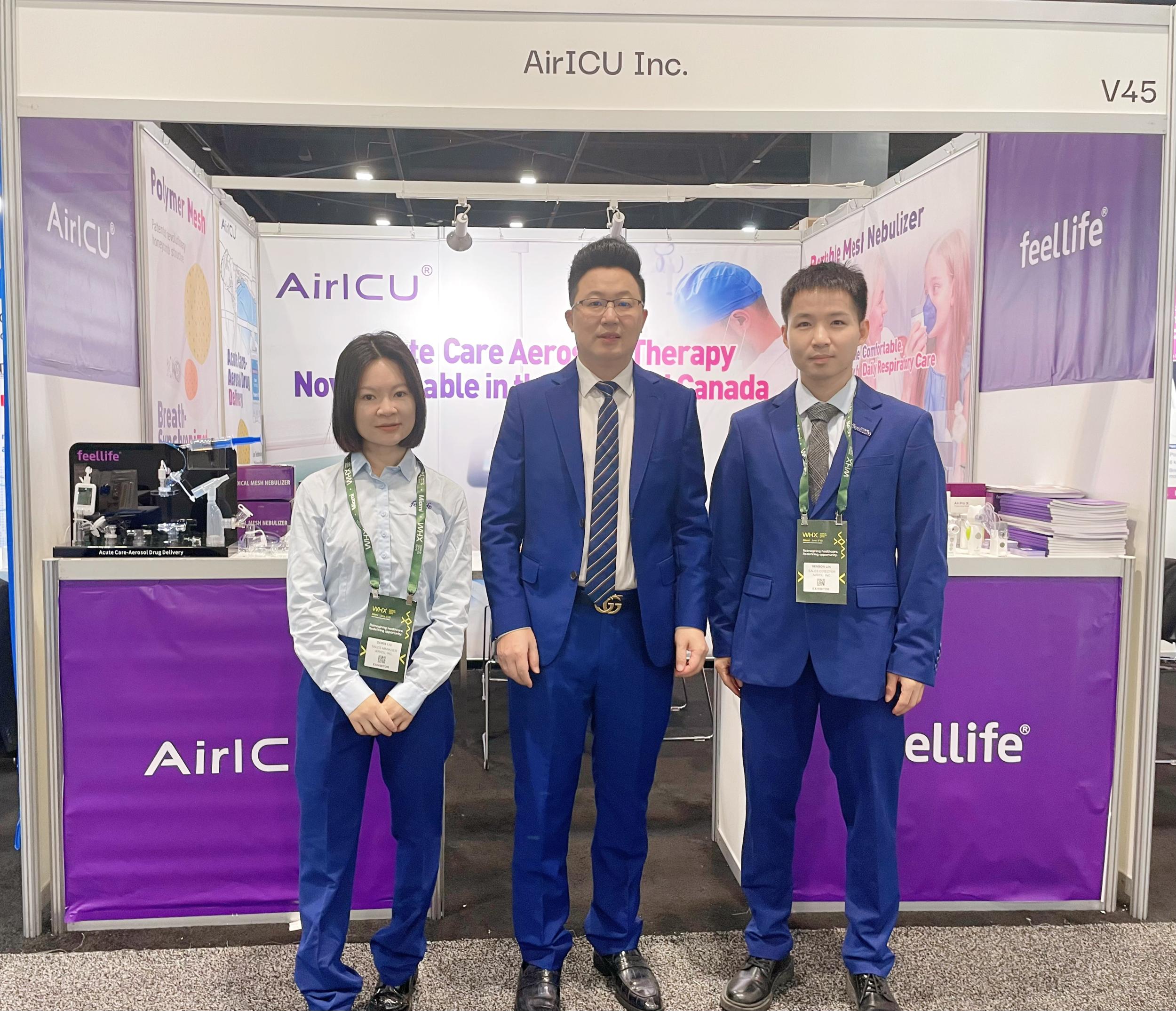 AirICU Highlights Advanced Aerosol Delivery Technology at WHX Miami 2026